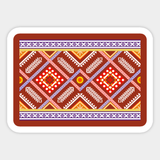 Beautiful bright tribal pattern Sticker